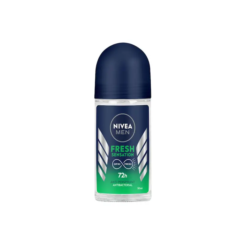 NIVEA Αποσμητικό Σώματος Roll-On Ανδρικό Fresh Sensation 50ml