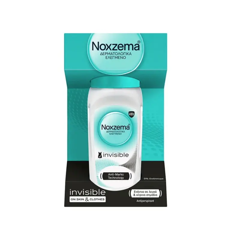 NOXZEMA Invisible Her Antiperspirant Αποσμητικό 48h σε Roll-On 50ml