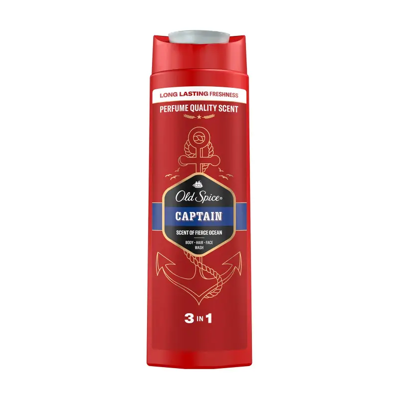 OLD SPICE Αφροντούς 3in1 Captain 400ml