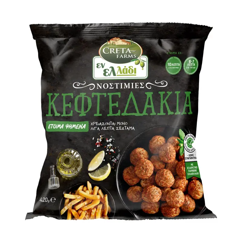 CRETA FARMS Κεφτεδάκια Εν Ελλάδι Νοστιμιές 420g
