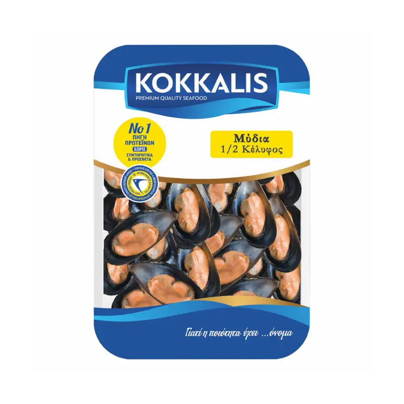 Μύδια 1%2 Κέλυφος (500g_425) Χιλής