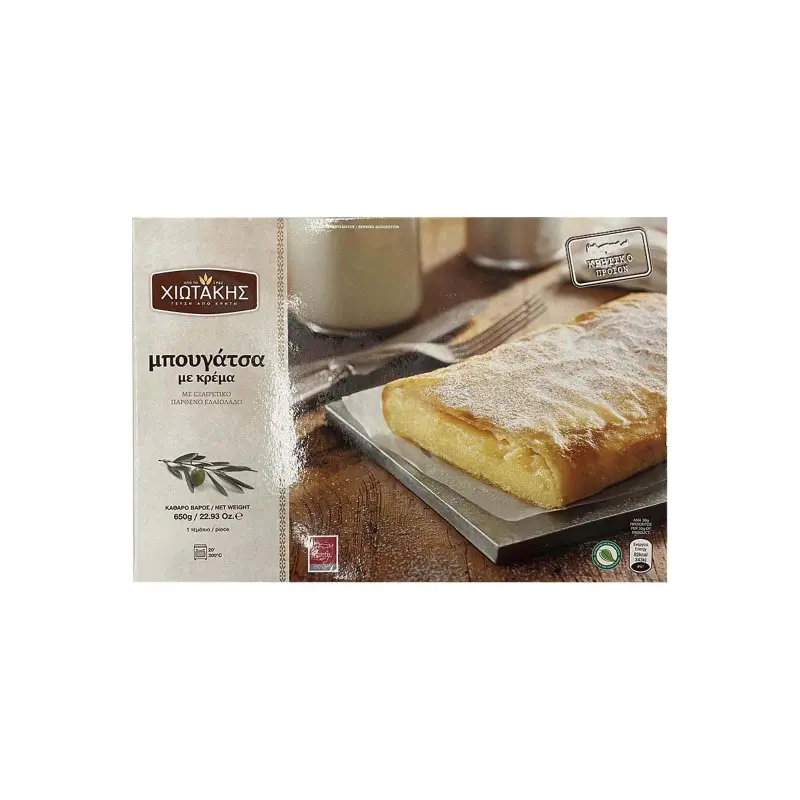 ΧΙΩΤΑΚΗΣ Μπουγάτσα Με Κρέμα 650 gr