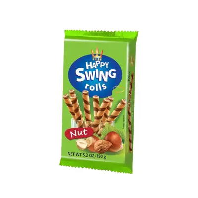 HAPPY SWING ROLLS Φουντούκι 150γρ