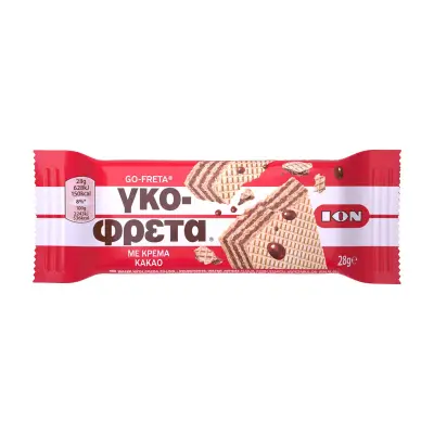 ΙΟΝ Γκοφρέτα με Κρέμα Κακάο 28g