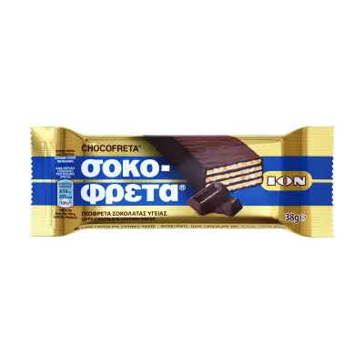 ΙΟΝ Σοκοφρέτα Γκοφρέτα Σοκολάτας Υγείας 38g