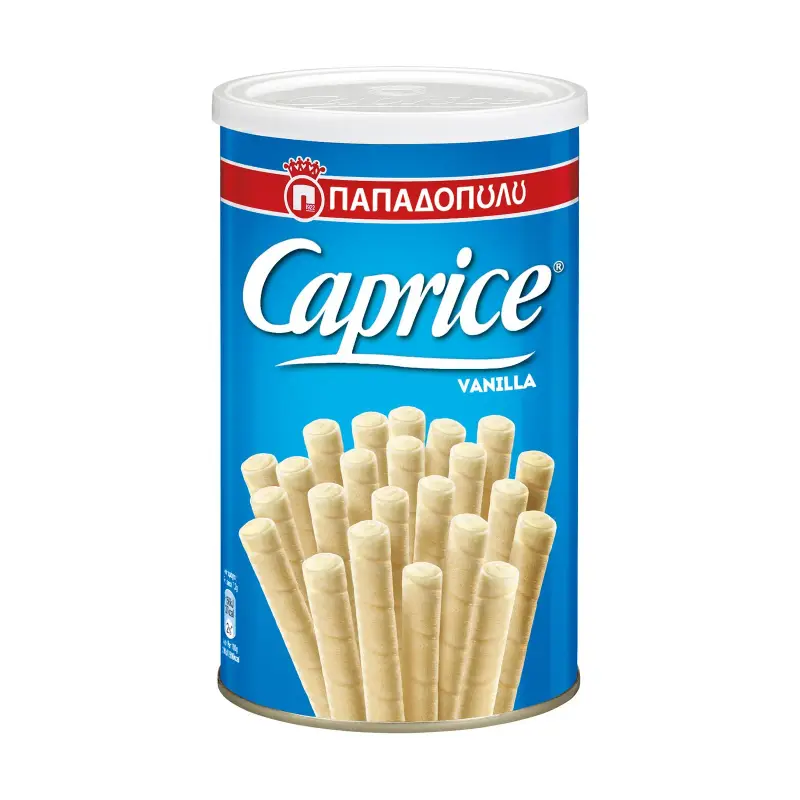 ΠΑΠΑΔΟΠΟΥΛΟΥ Caprice Γκοφρέτα Πουράκια Βανίλια 250g