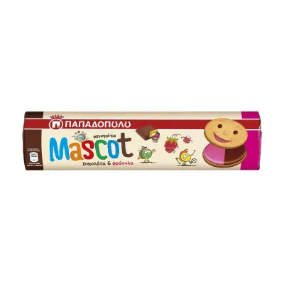 Mascot Μπισκότα Σοκολάτα Φράουλα 200gr