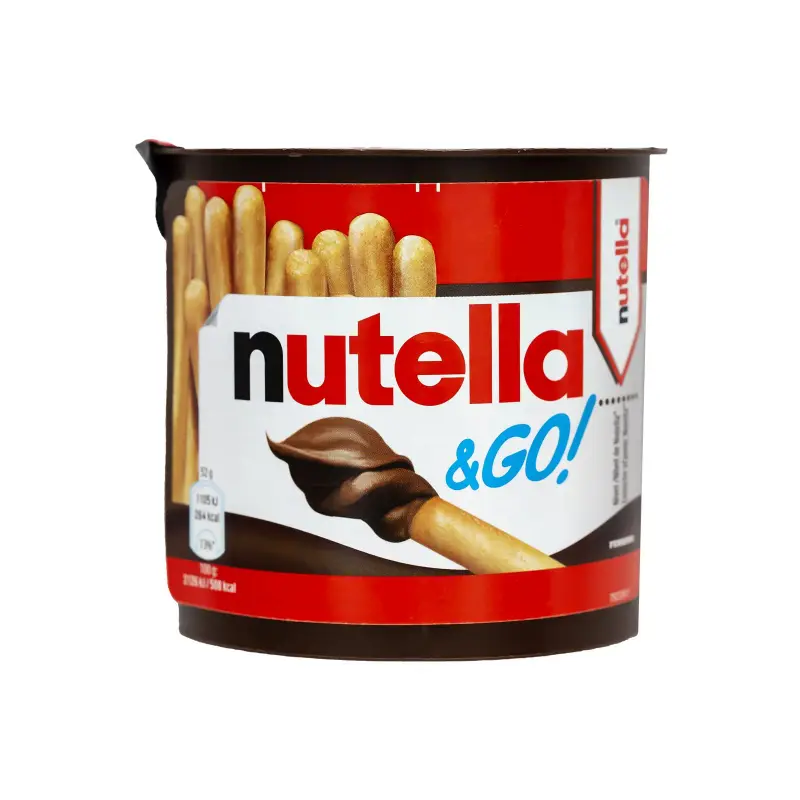 NUTELLA & Go Πραλίνα Φουντουκιού με Κριτσίνια 52g