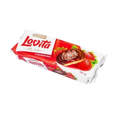 ROSHEN LOVITA JELLY COOKIES 135gr, (ΦΡΑΟΥΛΑ)