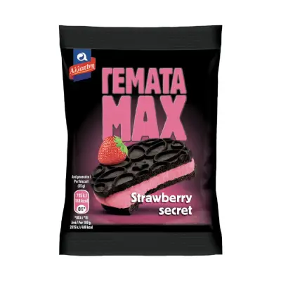 ΑΛΛΑΤΙΝΗ ΓΕΜΙΣΤΑ Μπισκότα Γεμάτα Max Φράουλα 35g