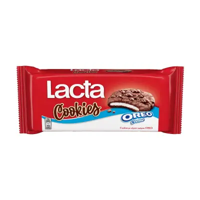 LACTA Cookies Γεμιστά με Κρέμα Oreo 156g