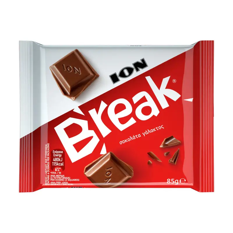 ΙΟΝ Break Σοκολάτα Γάλακτος 85g