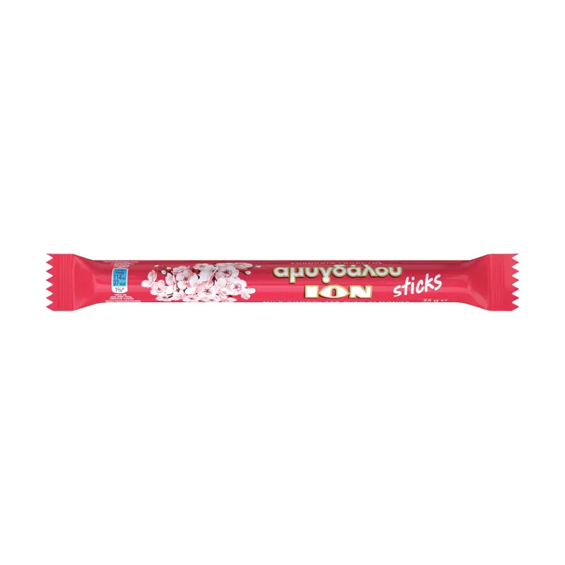 ΙΟΝ Αμυγδάλου Sticks Σοκολάτα Γάλακτος 35g