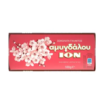 ΙΟΝ Αμυγδάλου Σοκολάτα Γάλακτος 100g