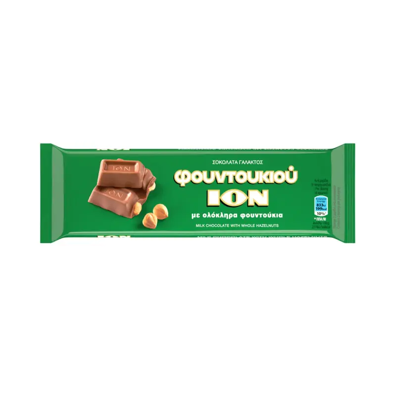 ΙΟΝ Σοκολάτα Γάλακτος Φουντούκι 70g