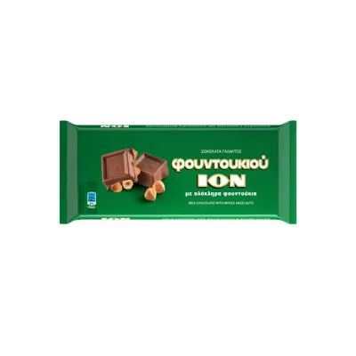 ΙΟΝ ΣΟΚΟΛΑΤΑ ΓΑΛΑΚΤΟΣ ΦΟΥΝΤΟΥΚΙΟΥ 200gr., (ΟΛΟΚΛΗΡΑ ΦΟΥΝΤΟΥΚΙΑ)