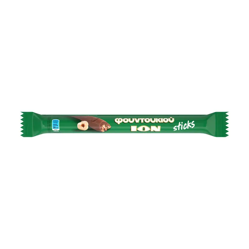 ΙΟΝ Φουντουκιού Sticks Σοκολάτα Γάλακτος 35g