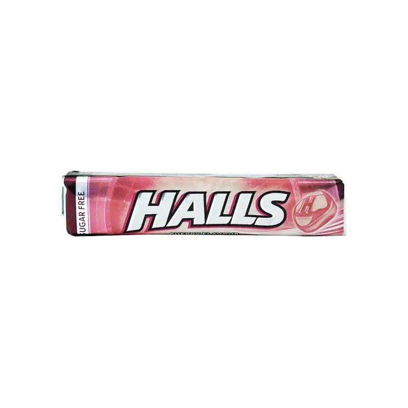 HALLS Καραμέλες Original με Γεύση Κεράσι Χωρίς Ζάχαρη 32gr