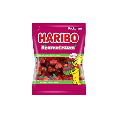 HARIBO Ζελεδάκια Beerentraum (Φρούτα Του Δάσους) 100g