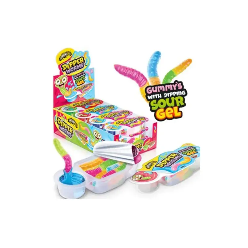 Johny Bee Dipper Worms 60gr. 12τεμ