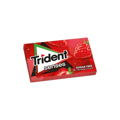 TRIDENT Senses Φράουλα27gr