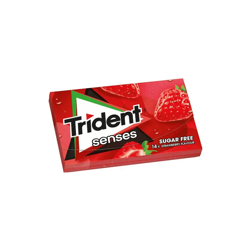 TRIDENT Senses Φράουλα27gr