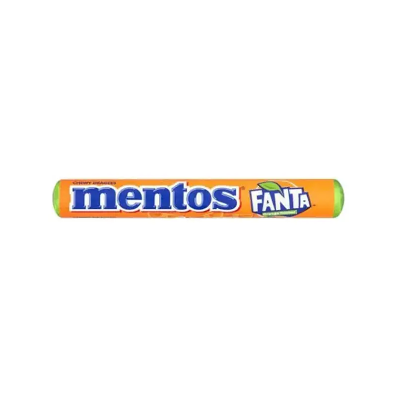 Καραμέλες Fanta Orange Mentos 37,5gr
