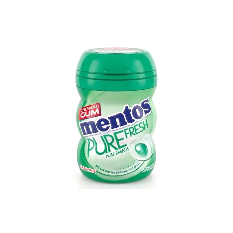 Τσίχλες Mentos Pure Fresh Spearmint 18γρ (6154)