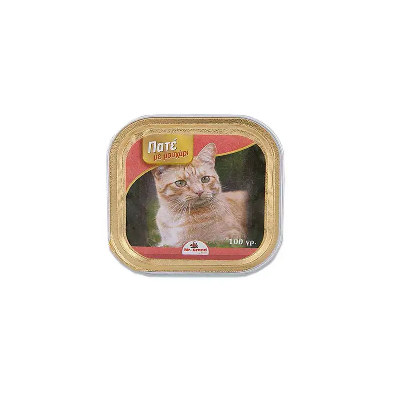 MR.GRAND Γατοτροφή Μοσχάρι 100γρ