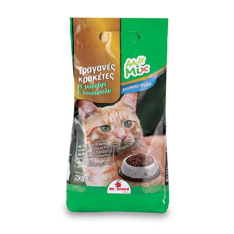 MR.GRAND Ξηρά Γατοτροφή Adult Mix 2kg