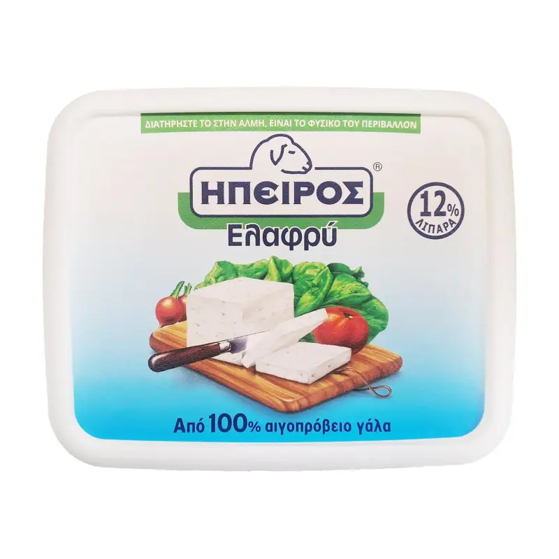 ΗΠΕΙΡΟΣ Αιγοπρόβειο Τυρί Ελαφρύ σε Άλμη 400g